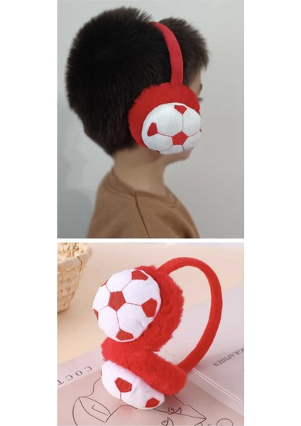 Erkek Çocuk Peluş Kulaklık Tüylü Kulaklık Kışlık Peluş Kulaklık