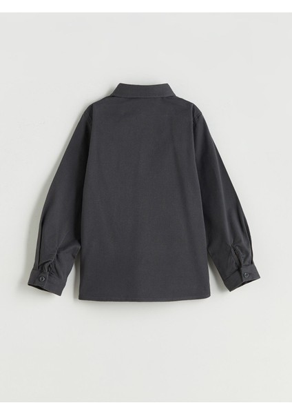 Yeni Sezon Basic Uzun Kollu Erkek Çocuk Gömlek fiyatları