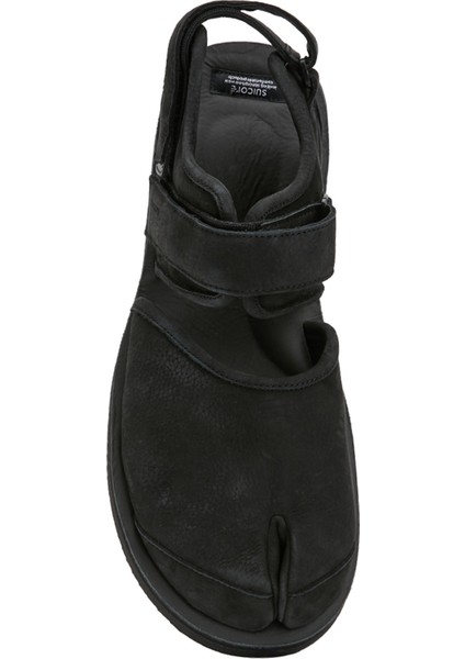 Bita-2-L Siyah Erkek Deri Sandalet fırsatları