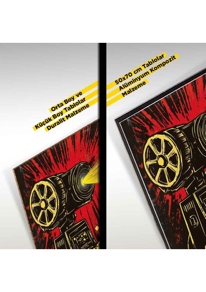 “popcorn Fun - Enerjik Renklerde Modern Duvar Sanatı” modelleri