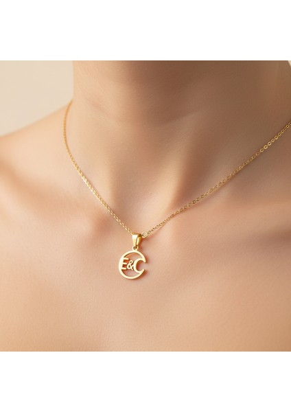 8 Ayar Altın Kolye Ucu C&e GM10583 0.5 gr