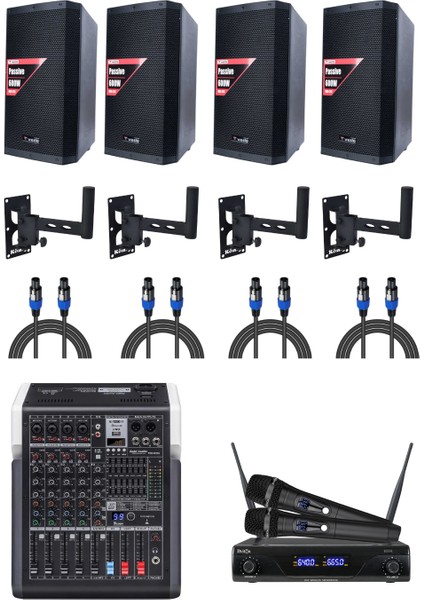 WSS-1712 Hoparlör Mağaza Dükkan Kafe Seslendirme ve Okul Anons Sistemi modelleri