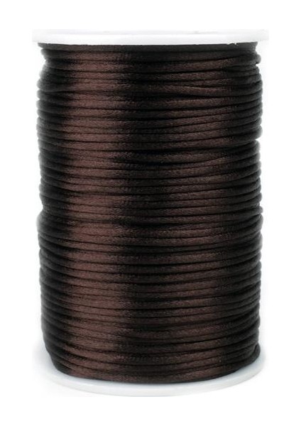 Floş Ip 2 mm Kahve Renk 1 Makara