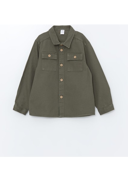 Yeni Sezon Uzun Kollu Basic Erkek Çocuk Gömlek modelleri