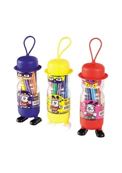 Water Color Figürlü Keçeli Kalemi