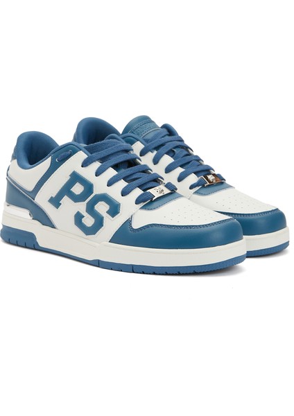 Mavi Beyaz Logo Detaylı Erkek Sneaker fiyatları