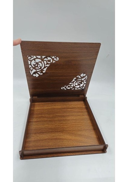 Ahşap Dekoratif Kutu No2 25 cm x 25 cm x 3 cm indirimleri