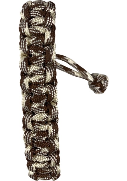 Kahverengi Tonlar Paracord Bileklik