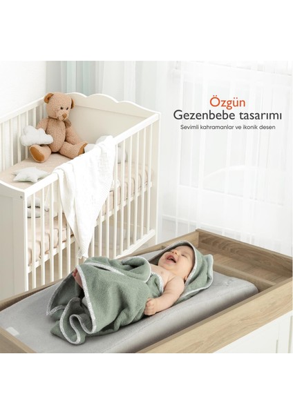 Hero Kahraman Başlıklı Bebek ve Çocuk Kurulama Havlusu indirimleri