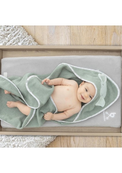 Hero Kahraman Başlıklı Bebek ve Çocuk Kurulama Havlusu