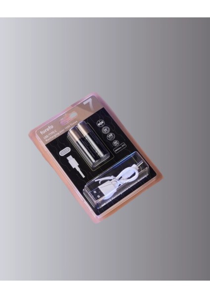 USB Type-C Şarjlı Aaa Lityum Pil | 1.5V Sabit Voltaj, 1000+ Şarj Döngüsü ile Uzun Ömür fırsatları