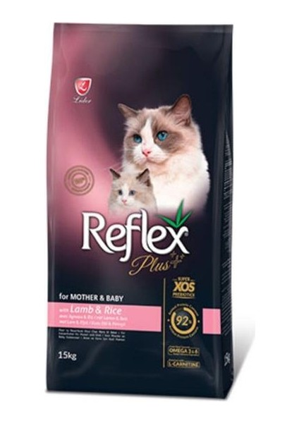 Plus Kuzu Etli Anne ve Yavru Kedi Maması 15 kg TAZEMAMA1001209275 - RFX-411 - Petshopundan