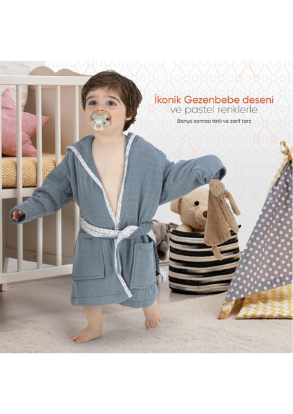 Hero Teddy Müslin Havlu & Unisex Bebek Bornozu fırsatları