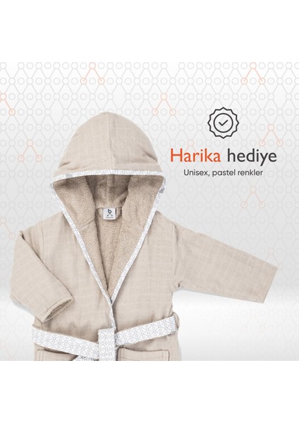 Hero Teddy Müslin Havlu & Unisex Bebek Bornozu indirimleri