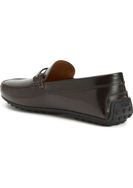 Koyu Kahverengi Erkek Deri Driver modelleri