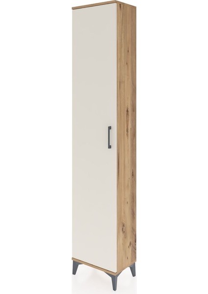 Arges Dolap 5 Raflı Tek Kapaklı 44X30X221 Çam-Aytaşı modelleri