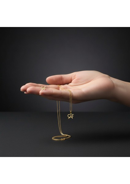 14 Ayar Altın Kolye Ucu C&f GM10589 0.5 gr fiyatları