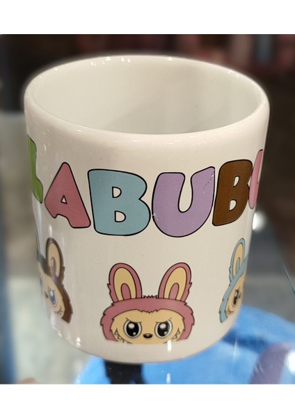 Labubu Figürlü Porselen Kupa Bardak AD51193