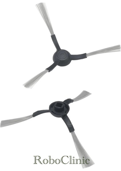 Xiaomi Mi Vacuum Mop Pro Siyah Yedek Yan Fırça 2 Adet