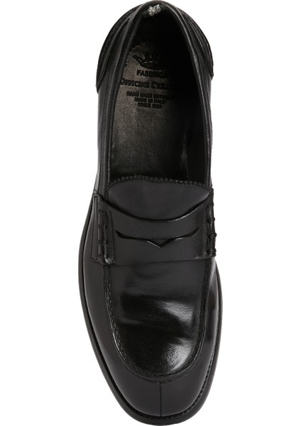 Chronicle Siyah Erkek Deri Loafer fırsatları