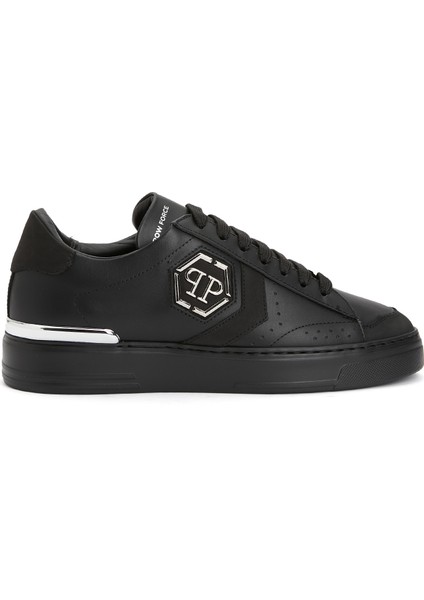 Arrow Force Siyah Erkek Deri Sneaker