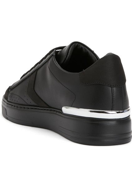 Arrow Force Siyah Erkek Deri Sneaker modelleri
