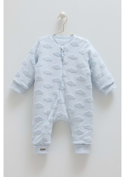 Cute Dreams Bulut Detaylı Uyku Tulumu - Tog 2.5 - Caramell - UTE1908 - Mavi - 18 - 24 Ay - UTE1908-MAVI-18 - 24 Ay Mavi