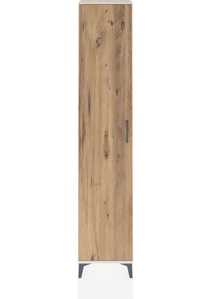 Arges Dolap 5 Raflı Tek Kapaklı 44X30X221 Aytaşı-Çam