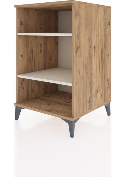 Kronos Komodin 2 Raflı 60X59X96 Çam-Aytaşı modelleri