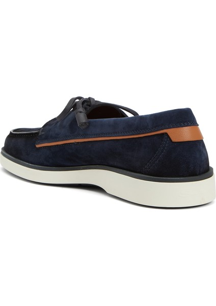 Lacivert Erkek Deri Loafer modelleri