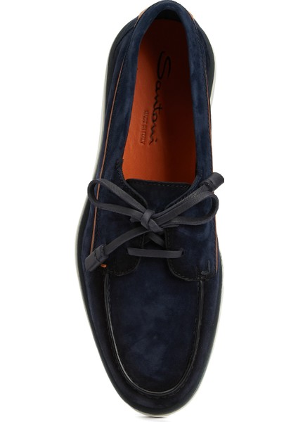 Lacivert Erkek Deri Loafer fırsatları