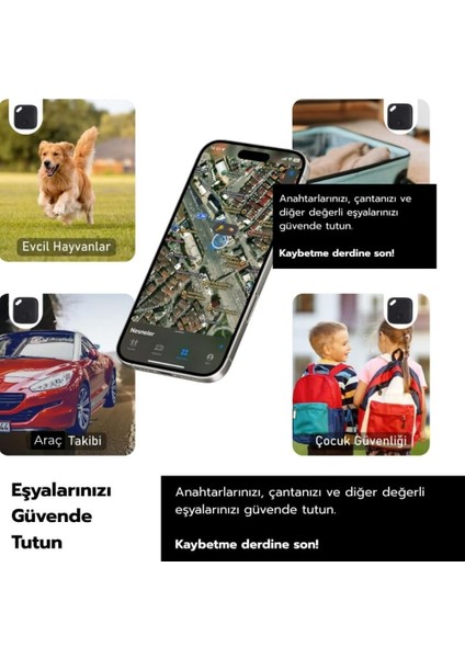 Smart Tag Akıllı Takip Cihazı Eşya, Evcil Hayvan, Bavul Takip modelleri