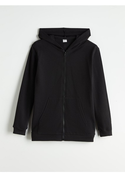 Yeni Sezon Kapüşonlu Erkek Çocuk Fermuarlı Sweatshirt modelleri
