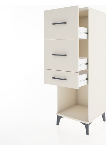 Hyperion Dolap 3 Çekmeceli 44X44X134 Aytaşı-Aytaşı fırsatları