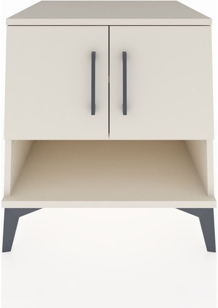 Kronos Komodin 2 Raflı 2 Kapaklı 60X59X64 Aytaşı-Aytaşı fiyatları