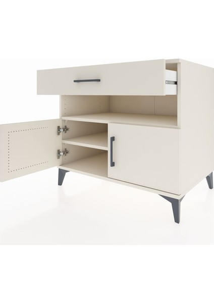 Kronos Şifonyer 2 Raflı Tek Çekmeceli 2 Kapaklı 88X59X80 Aytaşı-Aytaşı fırsatları