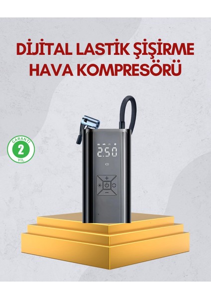 Kablosuz Kullanımlı Dijital Kontrollü Taşınabilir Şişirme Cihazı