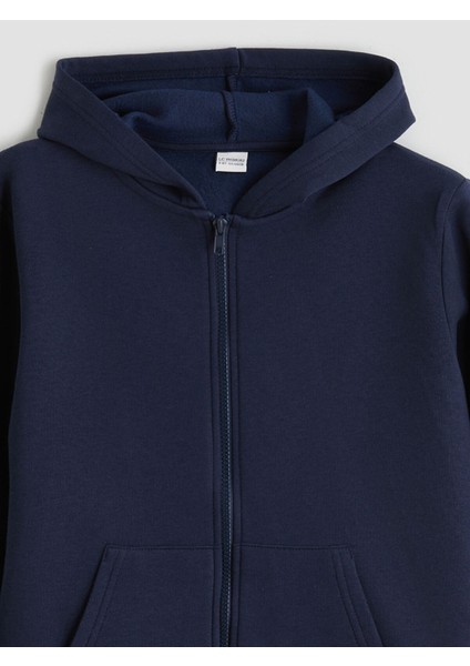 Yeni Sezon Kapüşonlu Erkek Çocuk Kalın Fermuarlı Sweatshirt indirimleri