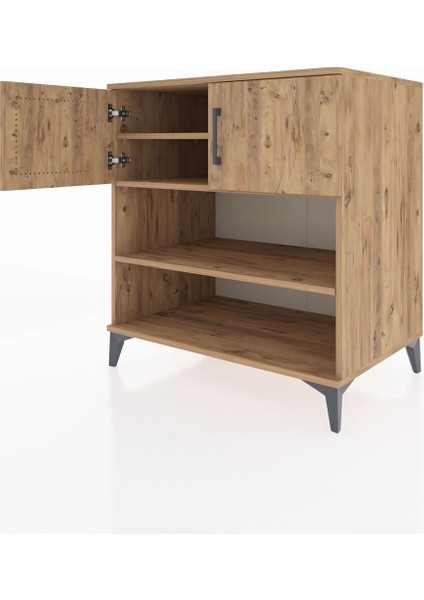 Kronos Şifonyer 3 Raflı 2 Kapaklı 88X59X96 Çam-Çam fırsatları