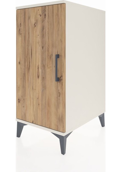 Kronos Komodin 2 Raflı Tek Kapaklı 44X59X96 Aytaşı-Çam modelleri