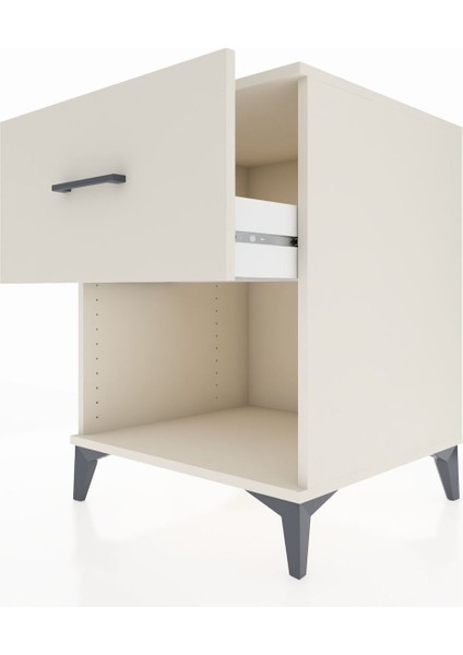 Kronos Komodin Tek Çekmeceli 60X59X80 Aytaşı-Aytaşı indirimleri