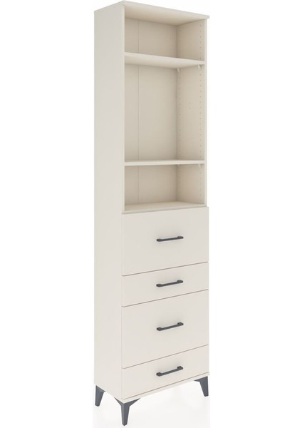 Arges Dolap 3 Raflı 4 Çekmeceli 60X30X221 Aytaşı-Aytaşı fiyatları