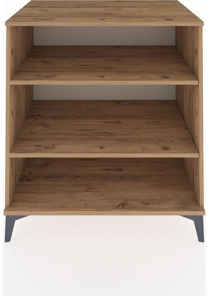 Kronos Şifonyer 2 Raflı 88X59X96 Çam-Çam