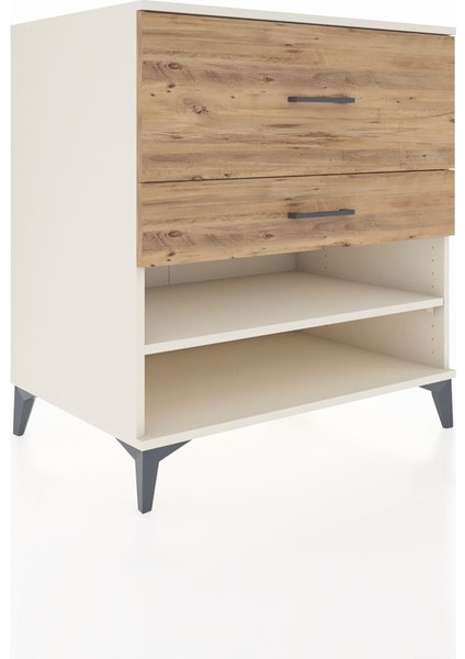 Kronos Şifonyer Tek Raflı 2 Çekmeceli 88X59X96 Aytaşı-Çam fiyatları
