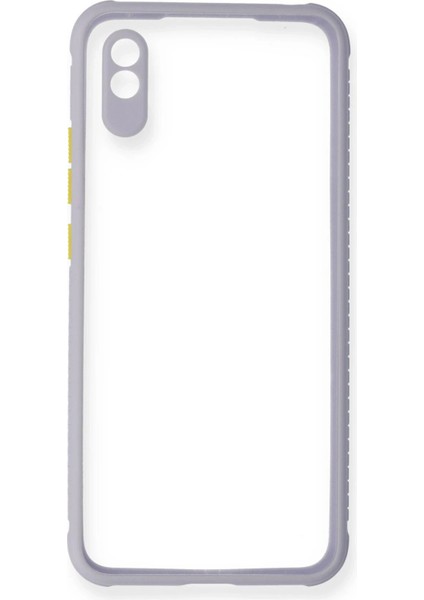CPT16 Xiaomi Redmi 9A Kılıf Miami Şeffaf Silikon - Lila fiyatları
