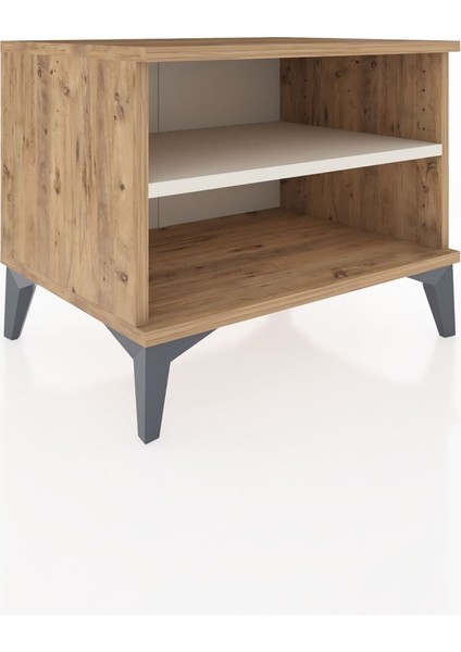 Hyperion Komodin Tek Raflı 60X44X48 Çam-Aytaşı fiyatları