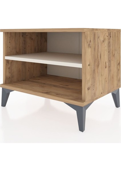 Hyperion Komodin Tek Raflı 60X44X48 Çam-Aytaşı modelleri