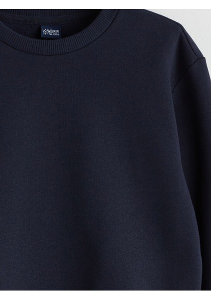 Yeni Sezon Bisiklet Yaka Erkek Çocuk Sweatshirt modelleri
