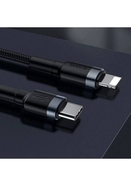 Baseus Cafule Series Type-C To Iphone PD18W Hızlı Şarj Kablosu 1METRE-(1903) indirimleri