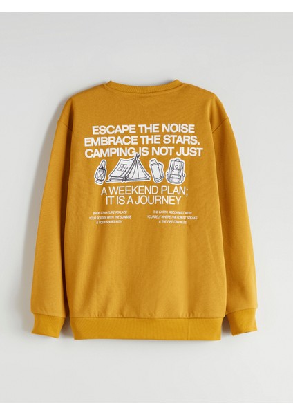 Yeni Sezon Bisiklet Yaka Erkek Çocuk Sweatshirt fırsatları